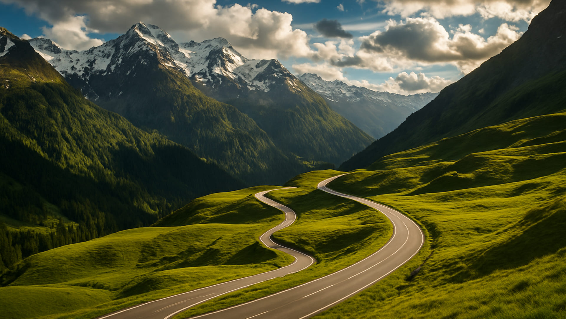 Austria Alps landscape
