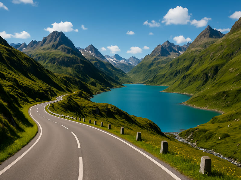 Silvretta High Alpine Road